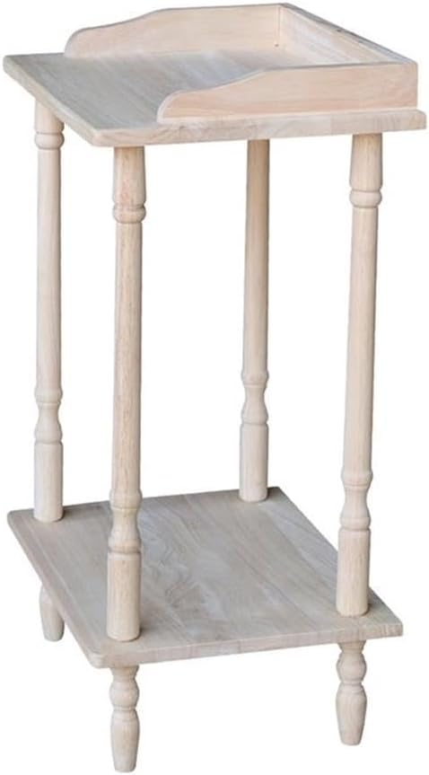International Concepts Unfinished Phone Stand