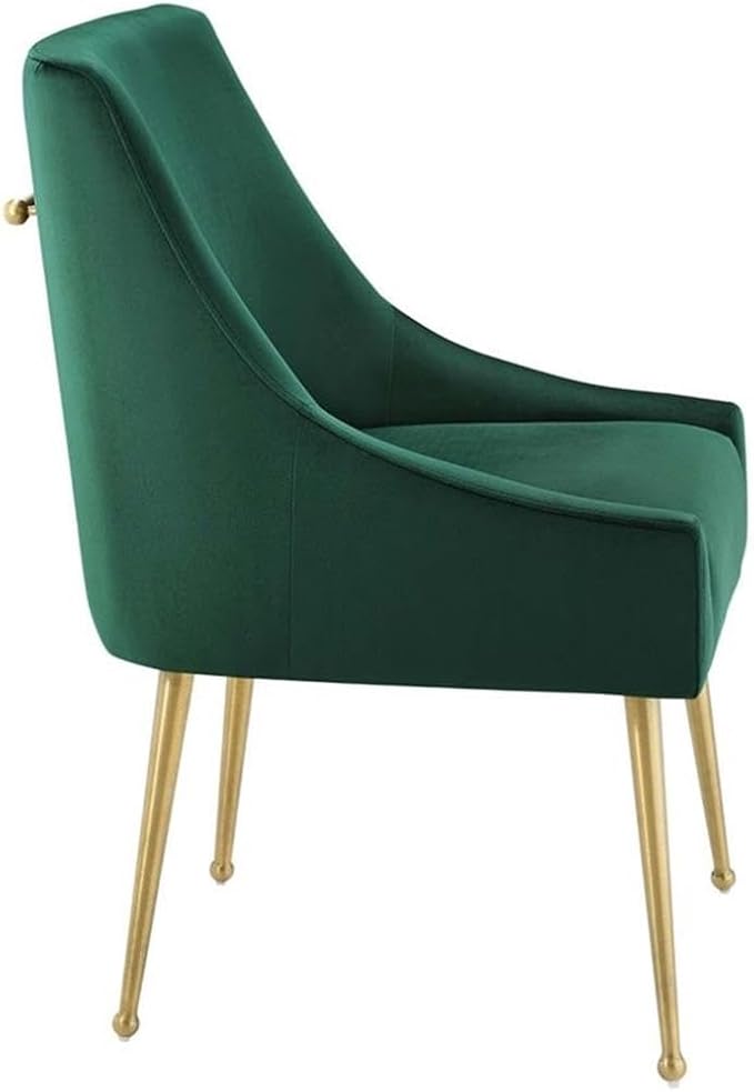 Modway Discern Upholstered Performance Velvet Dining Chair, Green