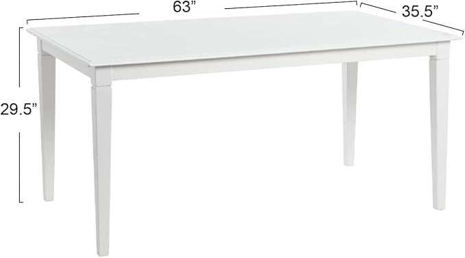 Creative Co-Op Pleasantville Wood Dining Table