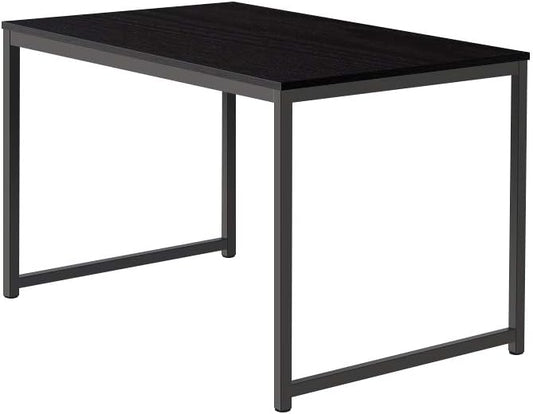 Coral Flower Soho Home Traditional Dining Table,48 inches Long, Top with Metal Frame, Black 1