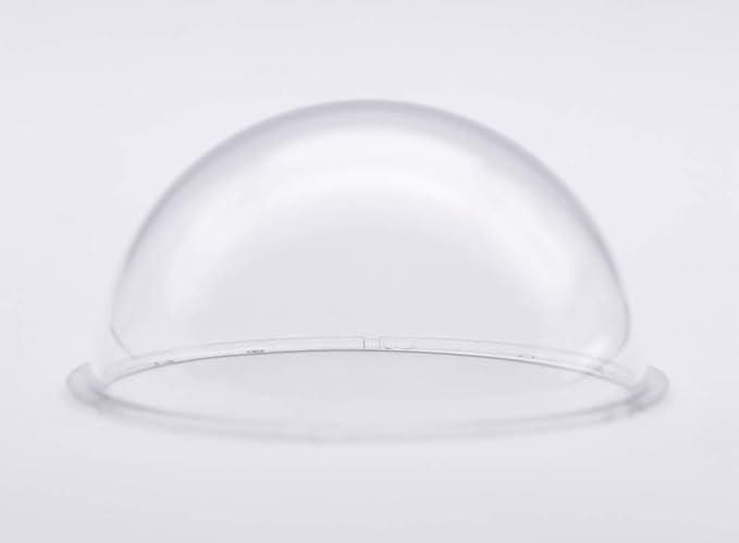 JMX Acrylic/PC CCTV Replacement Clear Camera Dome Cover Security Camera Housing Skylight Window (2.9 Inches, Transparent)
