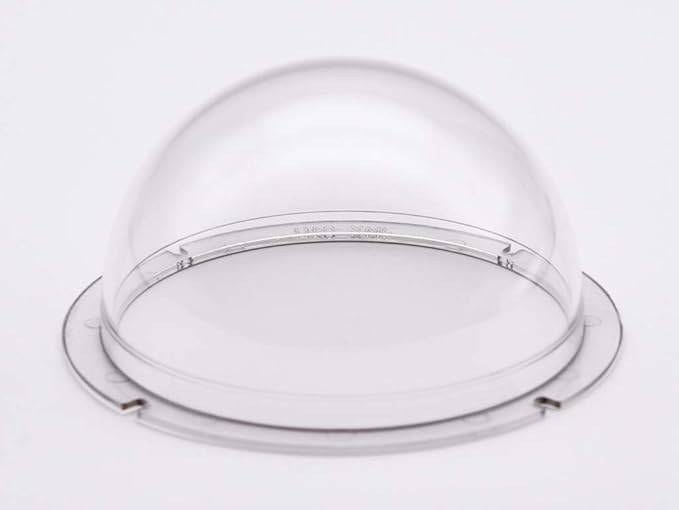 JMX Acrylic/PC CCTV Replacement Clear Camera Dome Cover Security Camera Housing Pet Dog Fence Window Skylight Window (4 Inches H: 2.244", Transparent)