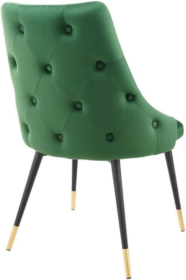 Modway EEI-3907-EME Adorn Tufted Performance Velvet Dining Side Chair, Emerald