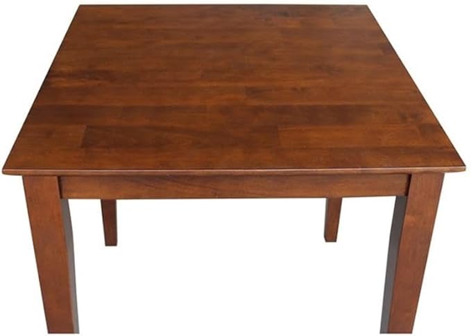 IC INTERNATIONAL CONCEPTS Solid Wood Top Table
