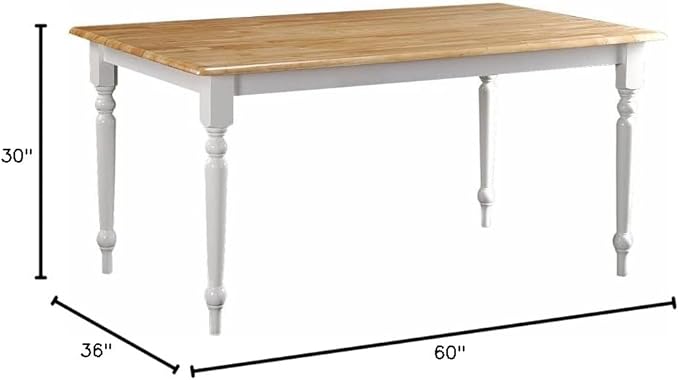 Boraam Windsor Farmhouse Dining Table