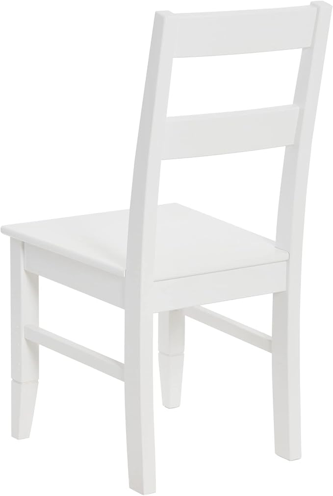 Creative Co-Op Pleasantville Wood Dining Chairs, Set of 2