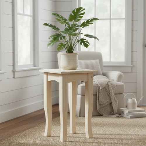 International Concepts 21" High Unfinished Tea Table