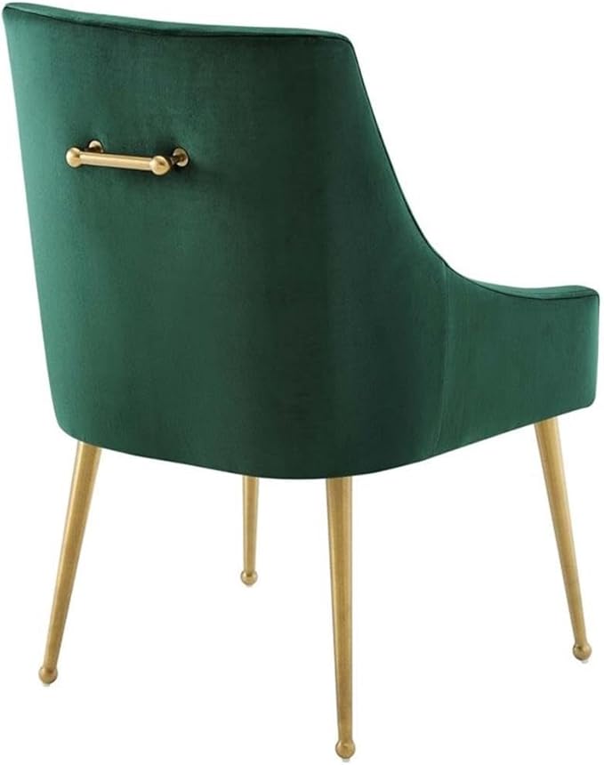 Modway Discern Upholstered Performance Velvet Dining Chair, Green