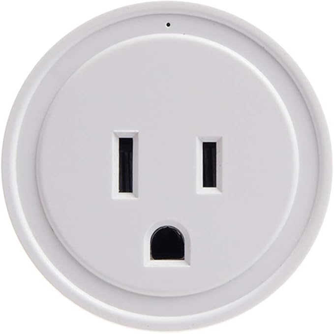 Energizer Connect Smart WiFi Plug, Mobile Connect App Enabled, Voice Controlled, Alexa, Echo, Siri, Hey Google Enabled, No Hub Required, Mini Outlet 15-Watt, 2.4GHz, ETL & FCC Certified