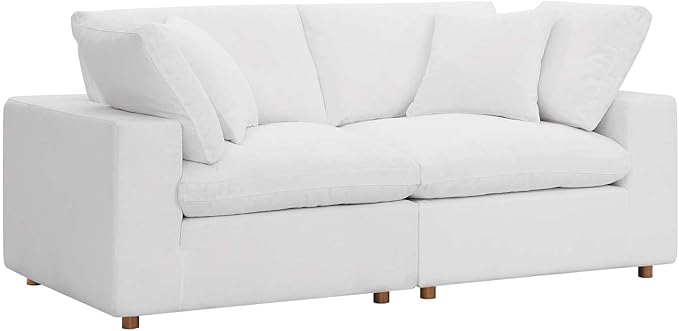 Modway Commix Down-Filled Overstuffed Upholstered Loveseat