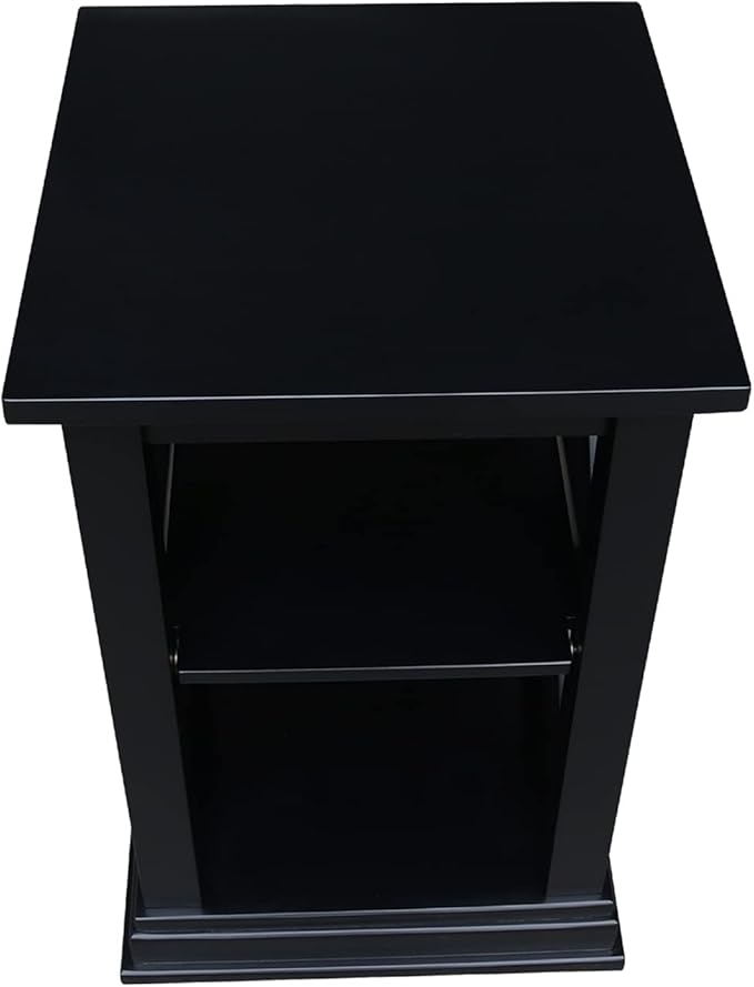 International Concepts Hampton Accent Table with Shelves