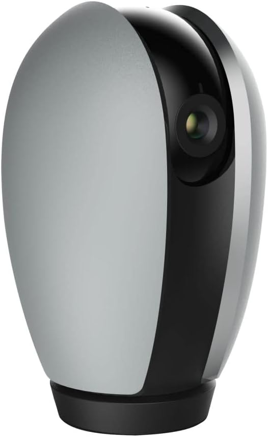 Feit Electric Indoor Security Camera with Motion Detection, 30ft. Night Vision, Pan and Tilt Head, 2.4GHz WiFi, 2-Way Audio, 1080p HD, Works with Alexa & Google Asst, Plug-in, Black - CAM/PAN/WiFi