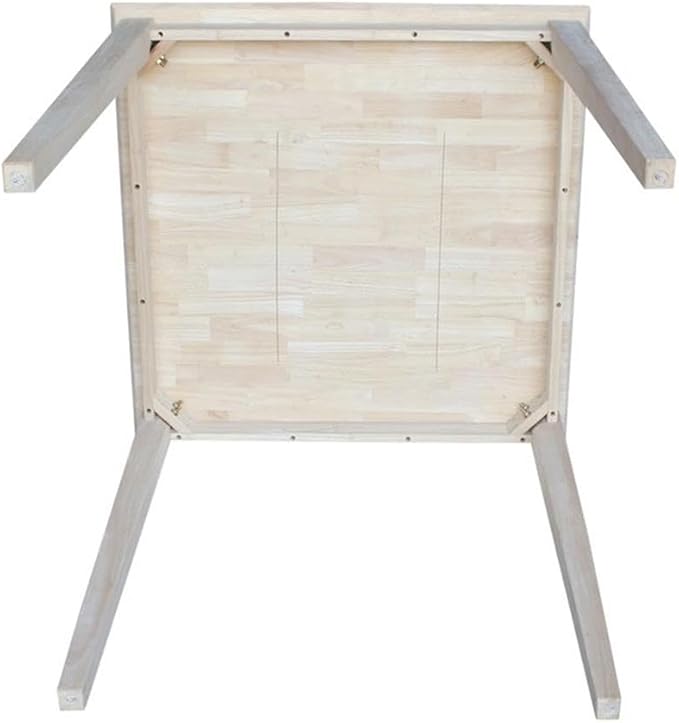 IC INTERNATIONAL CONCEPTS Solid Wood Top Table