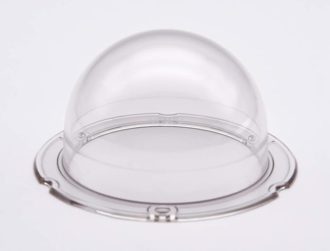 JMX Acrylic/PC CCTV Replacement Clear Camera Dome Cover Security Camera Housing Pet Dog Fence Window Skylight Window (3.5 Inches, Transparent)