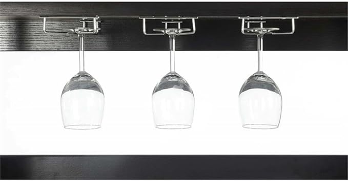 Convenience Concepts Newport Serving Bar Cart 31" - Modern Storage Bar Cabinet with Drawers, Wine Rack for Kitchen, Dining Room, Black Faux Marble/Espresso