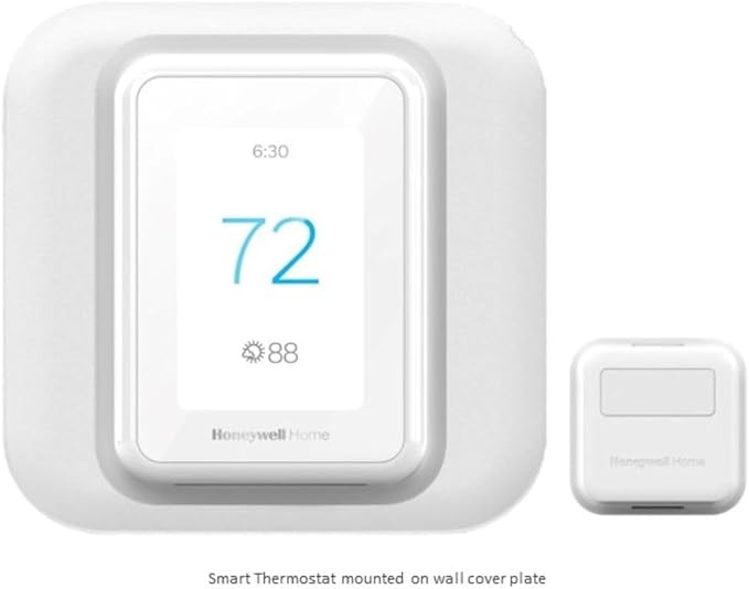 Honeywell Home RCHT9610WF T9 Smart Thermostat with 1 Smart Room Sensor + Wall Plate
