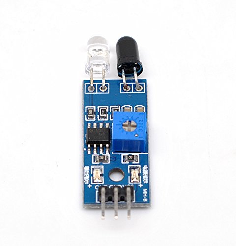 Oiyagai 5pcs IR Infrared Obstacle Avoidance Sensor Module for Arduino, Robot Smart Car, Line Tracking & Distance Detection (2–30cm)