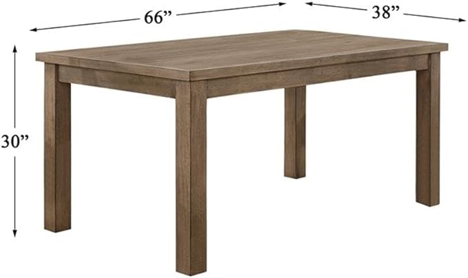 Lexicon Janina 66" x 38" Dining Table, Natural