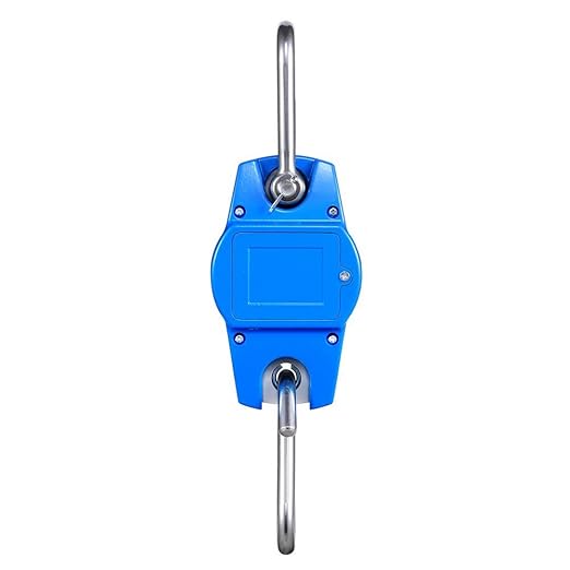 Klau Mini Weighing 300 kg / 600 lb OCS-L Industrial Crane Scale Digital Hanging Scale Blue for Indoor Farm Factory Outdoor