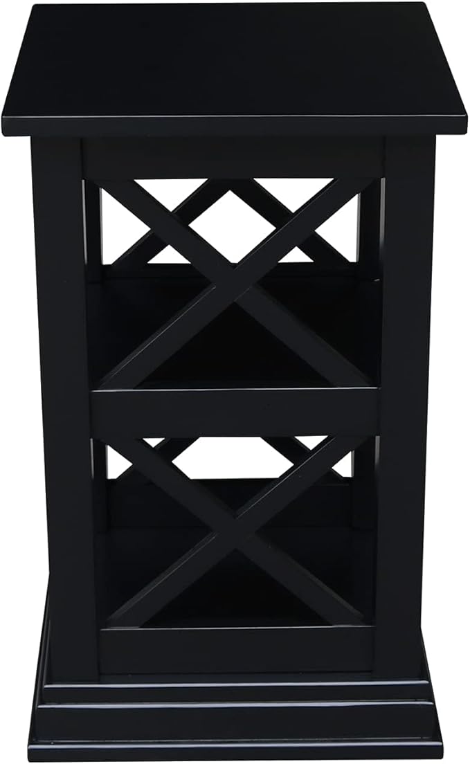 International Concepts Hampton Accent Table with Shelves