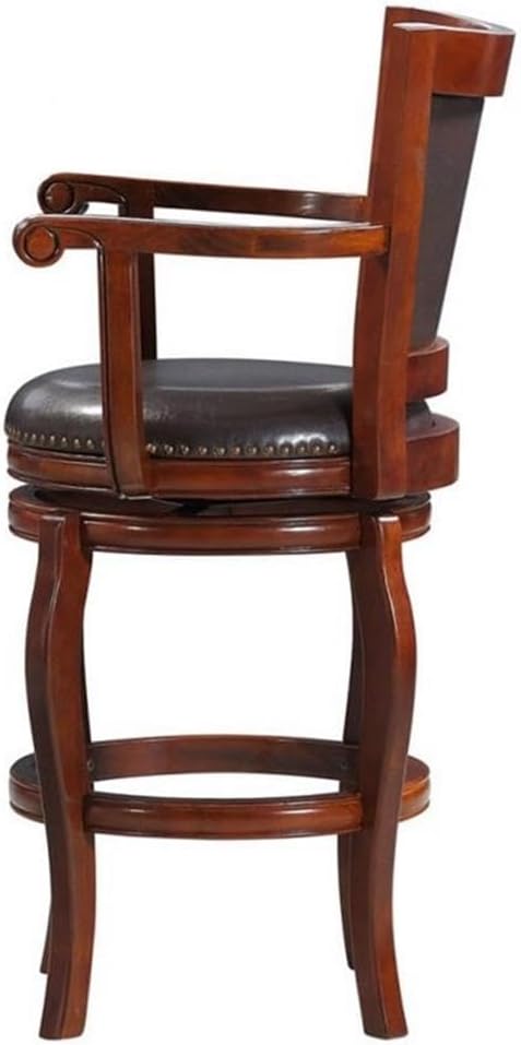 Boraam Jones Bar Height Swivel Stool - Cherry