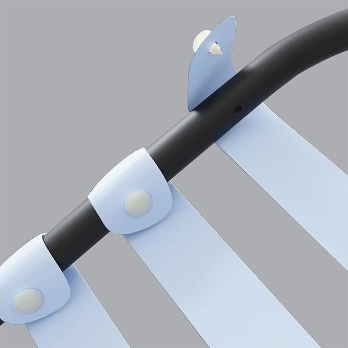 Vinyl Straps for Patio Chair Repair Kit 2'' Wide 50 Ft Long Replacement Straps + 50 Free Rivets for Outdoor Lawn Furniture Chaise Lounge Repair (White)