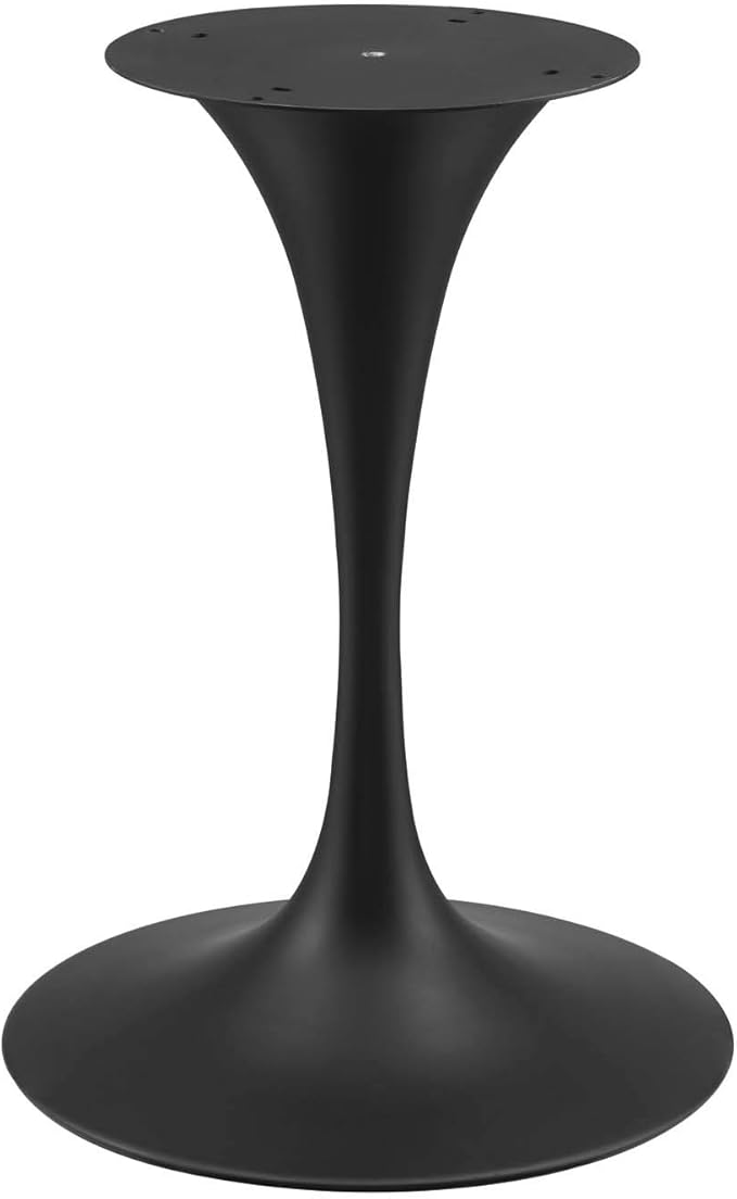 Modway Lippa Dining Table, 28", Black Black