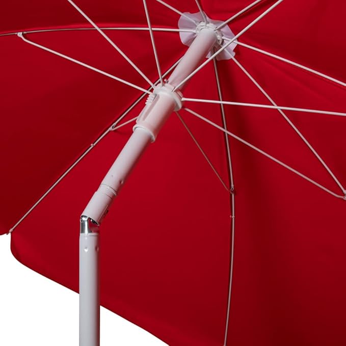 PICNIC TIME NCAA Georgia Bulldogs Outdoor Canopy Sunshade Beach Umbrella 5.5' - Small Patio Umbrella - Beach Chair Umbrella