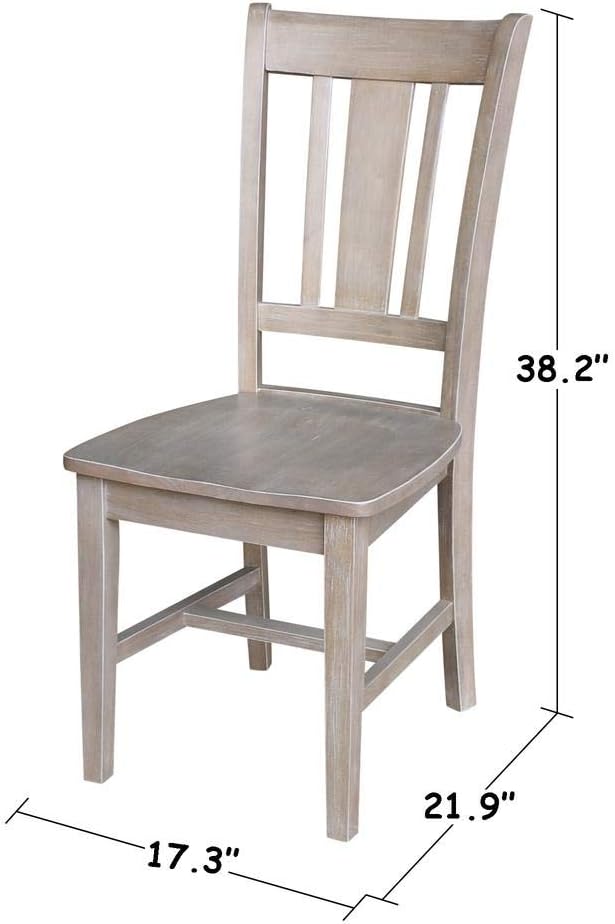 IC INTERNATIONAL CONCEPTS 30" Round Top Pedestal Table - with 2 San Remo Chairs