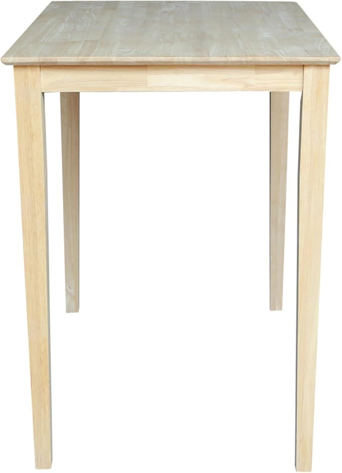 International Concepts 42" Solid Wood Top Bar Table in Natural