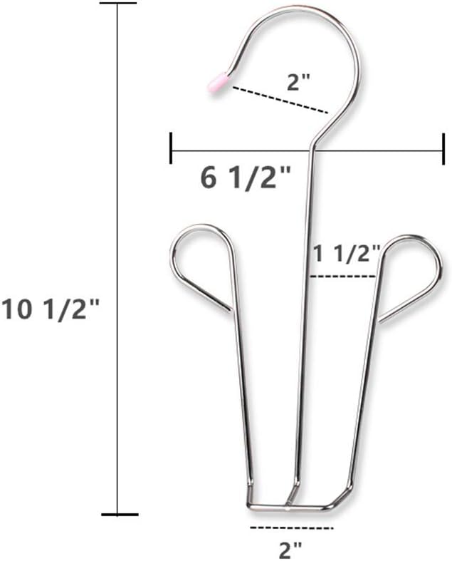 3 Pack Stainless Steel Shoes Hanger Drying Rack for Dehumidifying Hanging Leather Shoes,Double Hook Design Drying Shelf Storage Organizer,Closet Organizer Storage