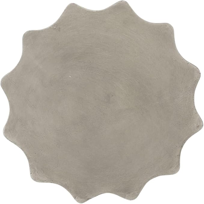 Richie Indoor Contemporary Lightweight Concrete Accent Side Table
