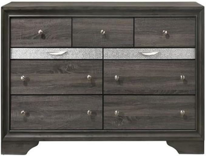 Acme Naima Wood Dresser in Gray