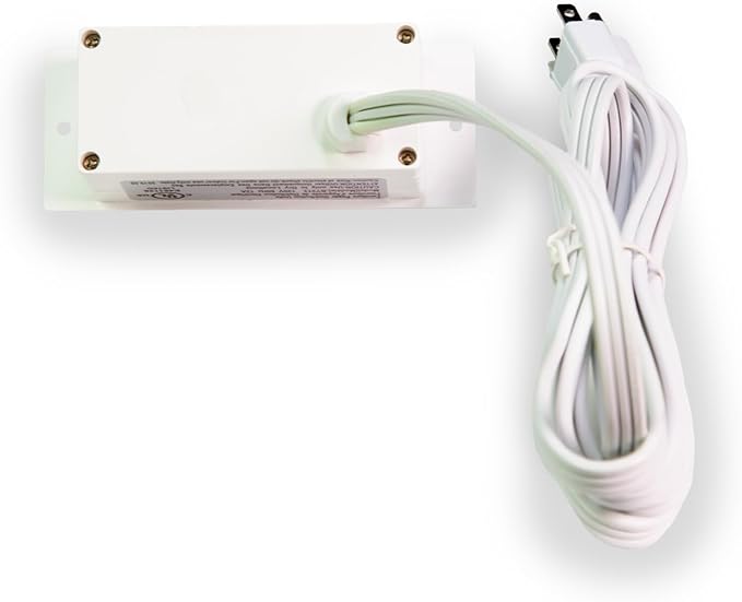 Leick Home Replacement Power Strip, USB-C Charging, for Use with Nightstands, White, 931626