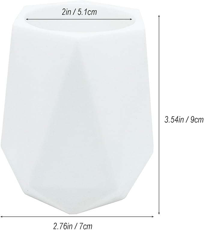 Glasses Holder for Nightstand, Silicone Eyeglass Holder for Desk Anti-scratch Glasses Stand (White)