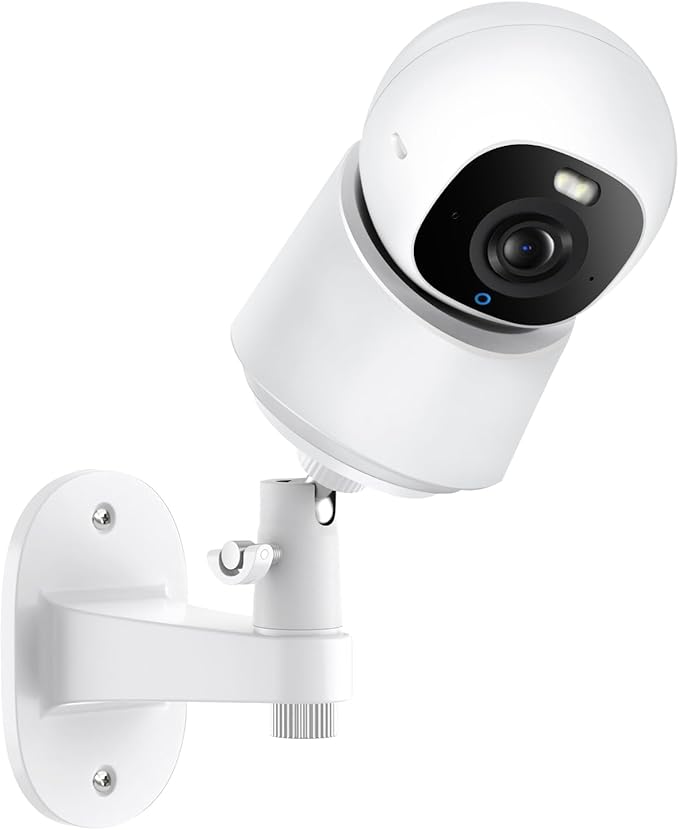 Adhesive Security Camera Mount for eufy Indoor Cam E30/C210/C220/E220, Adjustable No Drilling Mounting Bracket for eufy Pet/Dog/Baby Camera