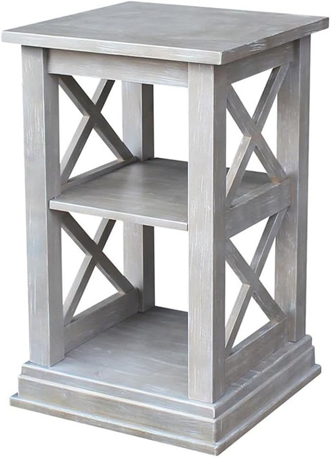 International Concepts Accent Table, Washed Gray Taupe