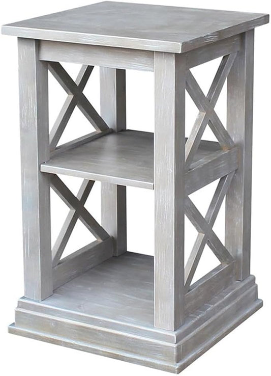 International Concepts Accent Table, Washed Gray Taupe