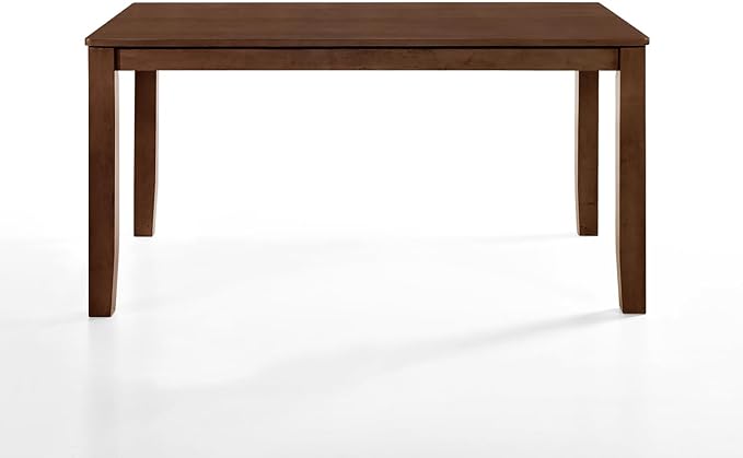 New Classic Furniture Pascal 59 in. Rectangle Wood Dining Table, Walnut