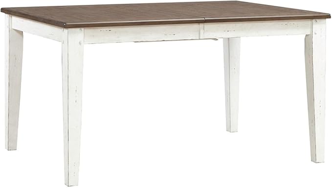 Liberty Furniture Al Fresco 6 Piece Rectangular Table Set with 4 Dining Chairs, Bench - Graphite & Whitestone