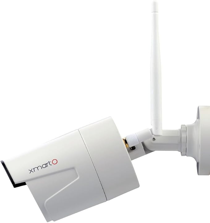 xmartO WB2024-W 2K 3MP Super HD WiFi Home Security Camera with Built-in Microphone (add-on Camera with 3.6mm Lens，Pack of 2, Requires 5MP NVR to Work)