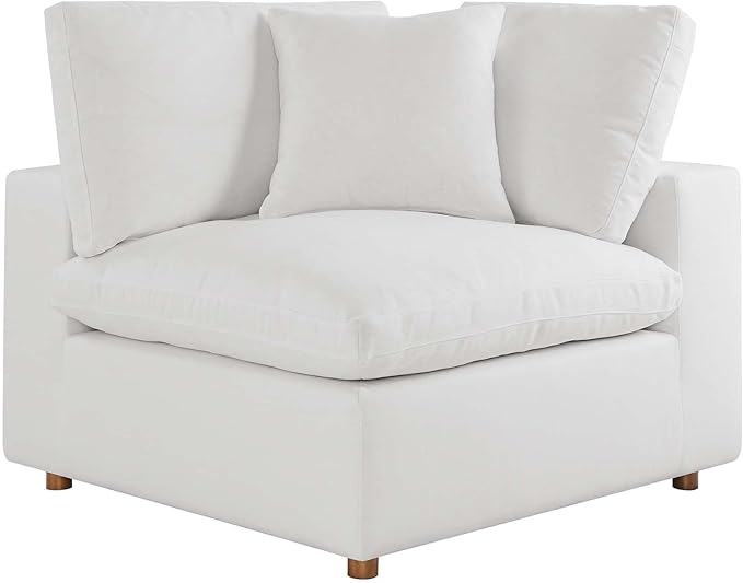 Modway Commix Down-Filled Overstuffed Upholstered 5-Piece Sectional Sofa Set