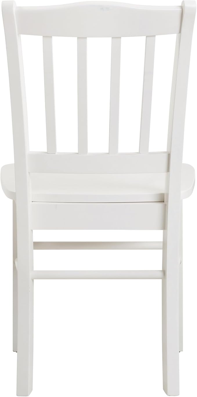Boraam Shaker Dining Room Side Chairs, Set of 2 – Cream Finish