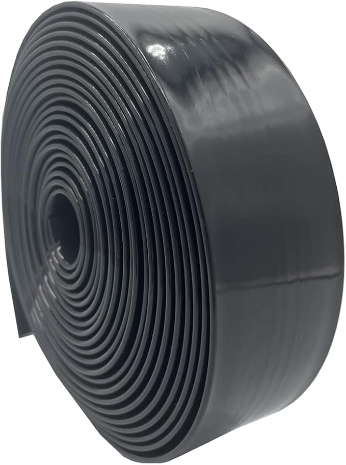 LukLoy 50ft Long Vinyl Straps for Patio Chairs Repair 2" Wide Patio Furniture Replacement Straps, Black
