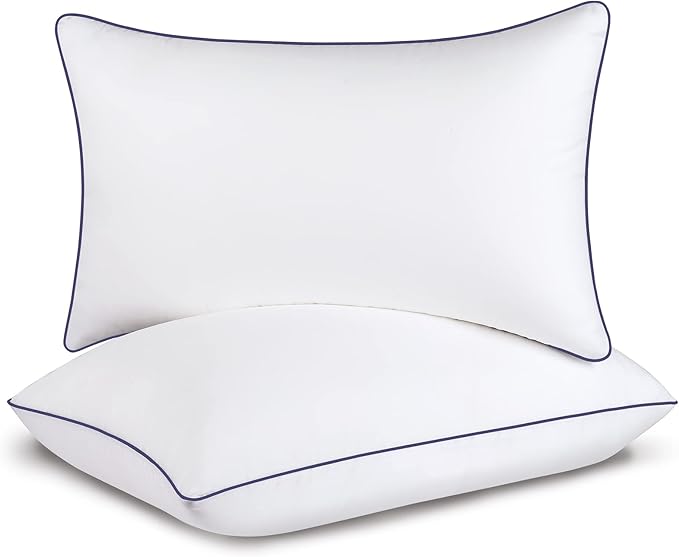 Opposy Bed Pillows for Sleeping King Size Set of 2- Cooling Pillows, Luxury Hotel Quality (White, Standard(Pack of 2