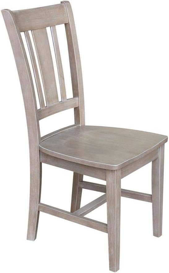 IC INTERNATIONAL CONCEPTS 30" Round Top Pedestal Table - with 2 San Remo Chairs