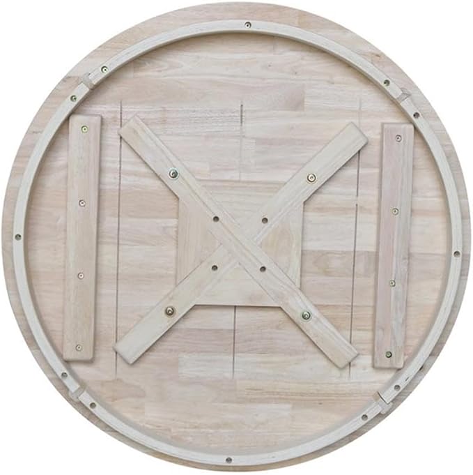 International Concepts 30" Round Top Pedestal Table-28.9" H, Unfinished