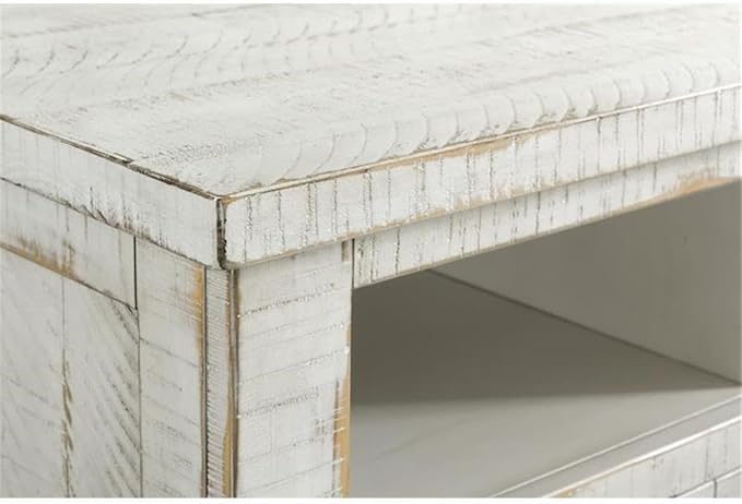 Martin Svensson Home Nantucket 65" TV Stand, Antique White