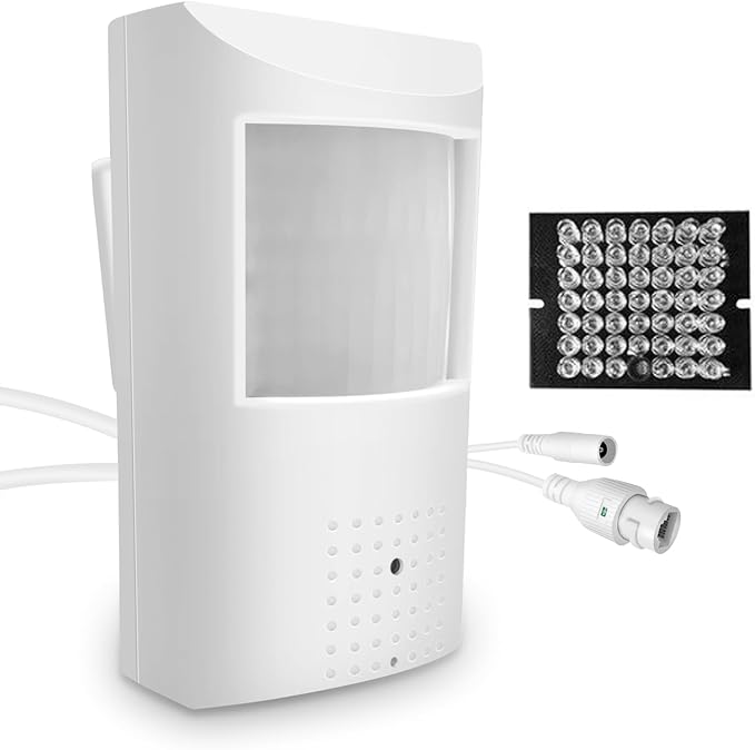 Audio 4MP(1440P) 3.7mm Lens Night Vision Mini IP 940nm Infrared IR led PIR Style P2P Indoor POE Motion Detector Security Camera for NVR/RSTP(NOT Wireless)