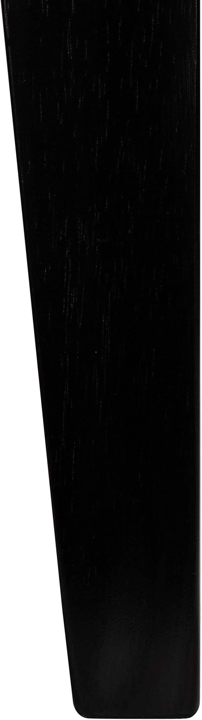 SAFAVIEH Home Collection Miliano Matte Black Drop End Leaf Dining Room Table DTB1404A